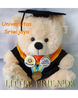 Boneka Wisuda Universitas Sriwijaya - Sains (30 cm)